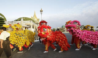 Thế giới tưng bừng đón năm mới Đinh Dậu