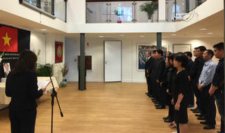 ĐSQ Việt Nam tại Hà Lan mở sổ tang và tổ chức viếng Chủ tịch nước Trần Đại Quang