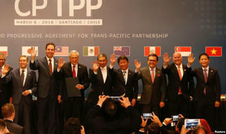 Hiệp định CPTPP có hiệu lực từ cuối năm 2018