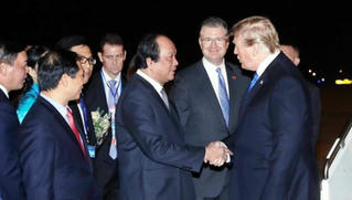 Tổng thống Mỹ Trump cảm ơn “sự đón tiếp tuyệt vời ở Hà Nội”
