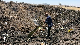 Hé lộ thông báo cuối cùng của phi công trước khi máy bay Boeing của Ethiopia rơi