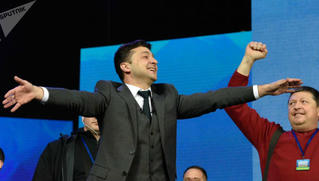 Hé lộ điều bất ngờ trong lễ nhậm chức của Tổng thống đắc cử Ukraine Zelensky 