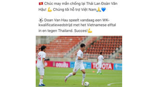 Nức lòng với lời chúc 'độc' từ CLB của Đoàn Văn Hậu 
