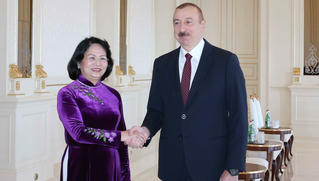 Tổng thống Azerbaijan  ủng hộ lập trường của Việt Nam về vấn đề Biển Đông