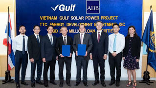 ADB tài trợ xây dựng và vận hành nhà máy điện mặt trời tại Việt Nam