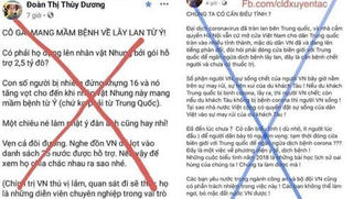Không truyền bá thông tin chưa kiểm chứng về dịch Covid-19
