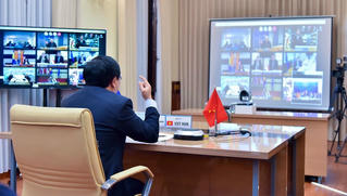 Bộ trưởng ASEAN-EU họp trực tuyến về hợp tác ứng phó dịch Covid-19