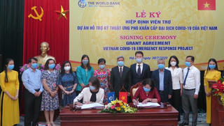 Hơn 6,2 triệu USD viện trợ không hoàn lại giúp Việt Nam ứng phó với dịch Covid-19