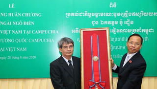 Campuchia tri ân công lao của cố Đại sứ Việt Nam Ngô Điền 