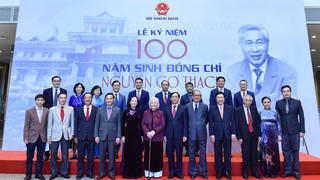 Long trọng kỷ niệm 100 năm sinh nguyên Phó Chủ tịch Hội đồng Bộ trưởng Nguyễn Cơ Thạch