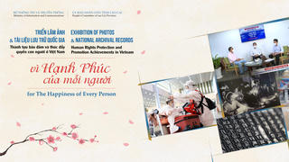 Triển lãm về thành tựu bảo đảm và thúc đẩy quyền con người ở Việt Nam