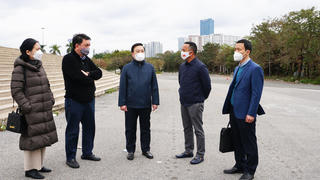 Rà soát công tác chuẩn bị cho trận đấu bóng giữa Việt Nam - Trung Quốc