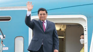 Thủ tướng lên đường tham dự Hội nghị Cấp cao Đặc biệt ASEAN-Mỹ, thăm, làm việc tại Mỹ