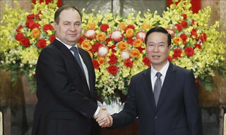 Việt Nam - Belarus: Làm sâu sắc hơn quan hệ hữu nghị truyền thống và hợp tác nhiều mặt