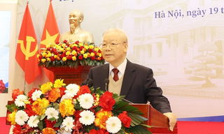 Tổng Bí thư Nguyễn Phú Trọng dự Hội nghị Ngoại giao lần thứ 32
