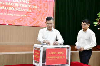 Kiểm toán nhà nước quyên góp 1,2 tỷ đồng ủng hộ đồng bào bị thiệt hại bởi bão lũ