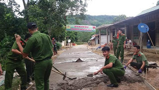 Tuổi trẻ Công an TT-Huế với chiến dịch ‘hành quân xanh”