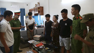 Băng đảng chuyên cho vay nặng lãi ở Huế 'sa lưới'