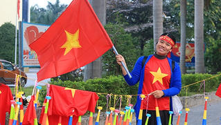 Huế tưng bừng trước trận Chung kết bóng đá nam SEA Games 30