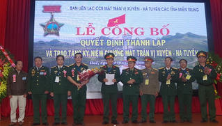 Thành lập Ban liên lạc cựu chiến binh tại khu vực Bắc miền Trung