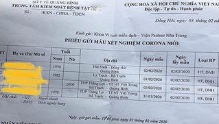 Quảng Bình cách ly 4 người nghi nhiễm nCoV, Quảng Trị từ mai cho học sinh ở nhà