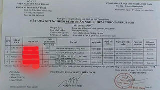 4 bệnh nhân nghi nhiễm virus Corona tại Quảng Bình có kết quả âm tính