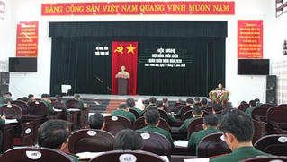 TT-Huế tổ chức Hội nghị hiệp đồng huấn luyện quân nhân dự bị năm 2020