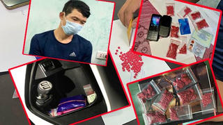 Bắt quả tang nam thanh niên mua bán khoảng 1.500 viên ma túy tổng hợp