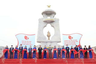 Khánh thành Khu tưởng niệm thanh niên xung phong C283 tại Quảng Bình
