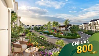 Thanh toán trước 800 triệu đồng sở hữu ngay biệt thự Golf Villas tại Long An