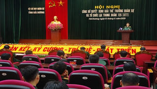 Giải thể Trường quân sự tỉnh Hải Dương và tổ chức lại Trung đoàn 125