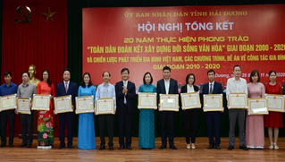 Hải Dương, 90% số hộ gia đình đạt danh hiệu gia đình văn hóa