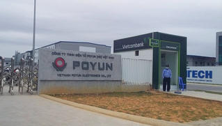 Di chuyển khẩn cấp 1.800 công nhân Công ty Poyun