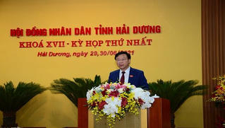 Ông Phạm Xuân Thăng tái đắc cử chức Chủ tịch HĐND tỉnh Hải Dương