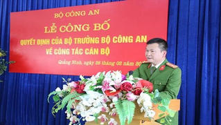 Phó Giám đốc Công an tỉnh Quảng Ninh được bổ nhiệm làm Giám đốc Công an tỉnh Hải Dương
