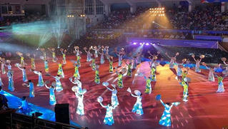 Lễ khai mạc môn bóng bàn SEA Games tại Hải Dương ấn tượng và hoành tráng