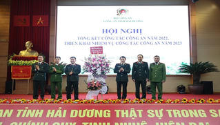Công an tỉnh Hải Dương được Thủ tướng tặng Cờ thi đua xuất sắc