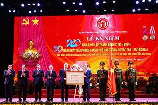 220 năm khởi lập Thành Đông và 70 năm ngày giải phóng thành phố Hải Dương