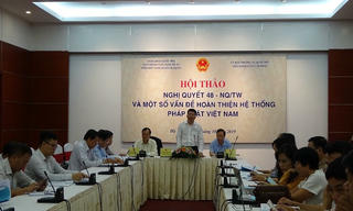 Cần thiết kế tổng thể các cuộc cải cách lập pháp, hành pháp, tư pháp