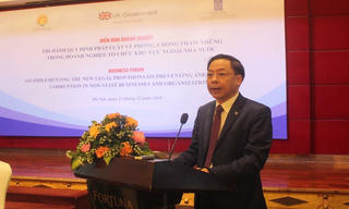 Phòng, chống tham nhũng trong khu vực tư để ổn định và phát triển kinh tế - xã hội