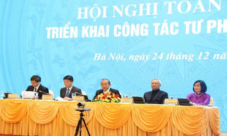 Khai mạc Hội nghị toàn quốc triển khai công tác tư pháp năm 2020