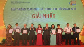 Ngày 31/3 – hạn cuối gửi bài tham dự Giải thưởng toàn quốc về thông tin đối ngoại năm 2019