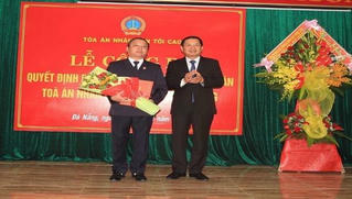 Bổ nhiệm Phó Chánh án TAND thành phố Đà Nẵng