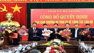 Hà Giang kiện toàn hàng loạt nhân sự chủ chốt