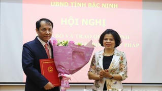 Sở Tư pháp Bắc Ninh có Phó Giám đốc mới