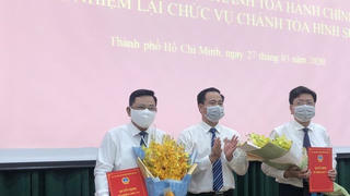 TAND TP HCM có 2 Chánh tòa chuyên trách mới