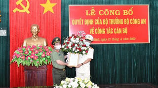 Trưởng Công an huyện Kim Sơn giữ chức vụ Phó Giám đốc Công an tỉnh Ninh Bình 