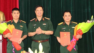 Bổ nhiệm lãnh đạo hai cấp Tòa án Quân sự Quân khu 1