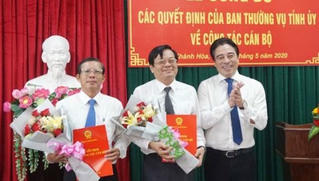 Nhân sự mới tại 6 địa phương