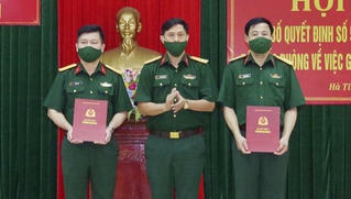 Bộ Tư lệnh Quân khu 4 bổ nhiệm Phó Tham mưu trưởng Bộ Chỉ huy Quân sự tỉnh Hà Tĩnh